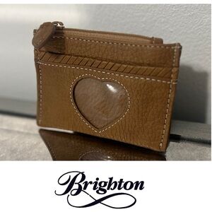 Brighton leather heart 🩷 coin & card case